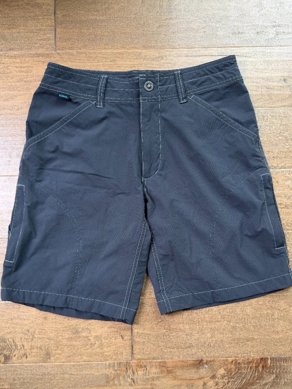 KUHL men's gray cargo/utility/hiking shorts (32)